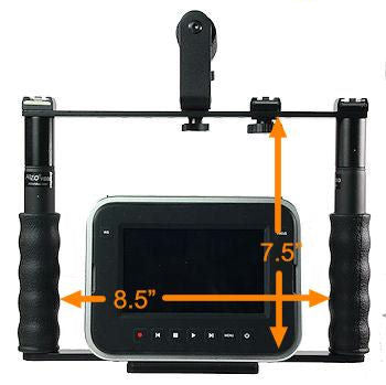 ALZO Cinema Camera Transformer Rig Full Gear Kit dimensions