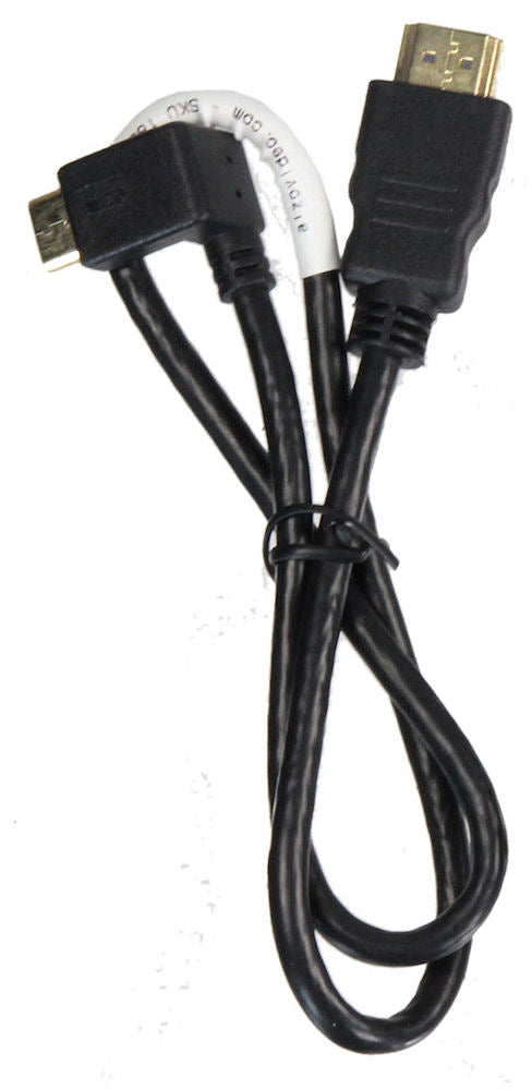 ALZO Short HDMI Cable White for DSLR Cameras