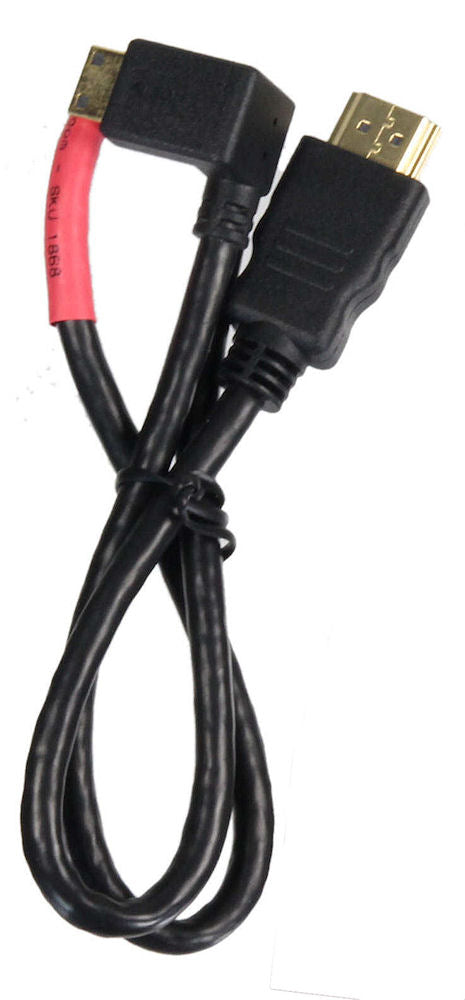 ALZO Cable Corto HDMI 2 Rojo para Cámaras DSLR - ALZO Digital