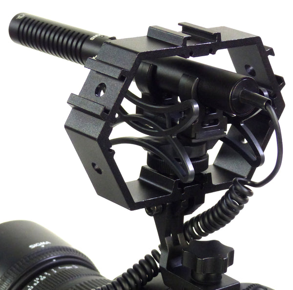 まいまい AZDEN SGM-990+i Mono Directional Mic with ALZO Multi-Mount® - ALZO