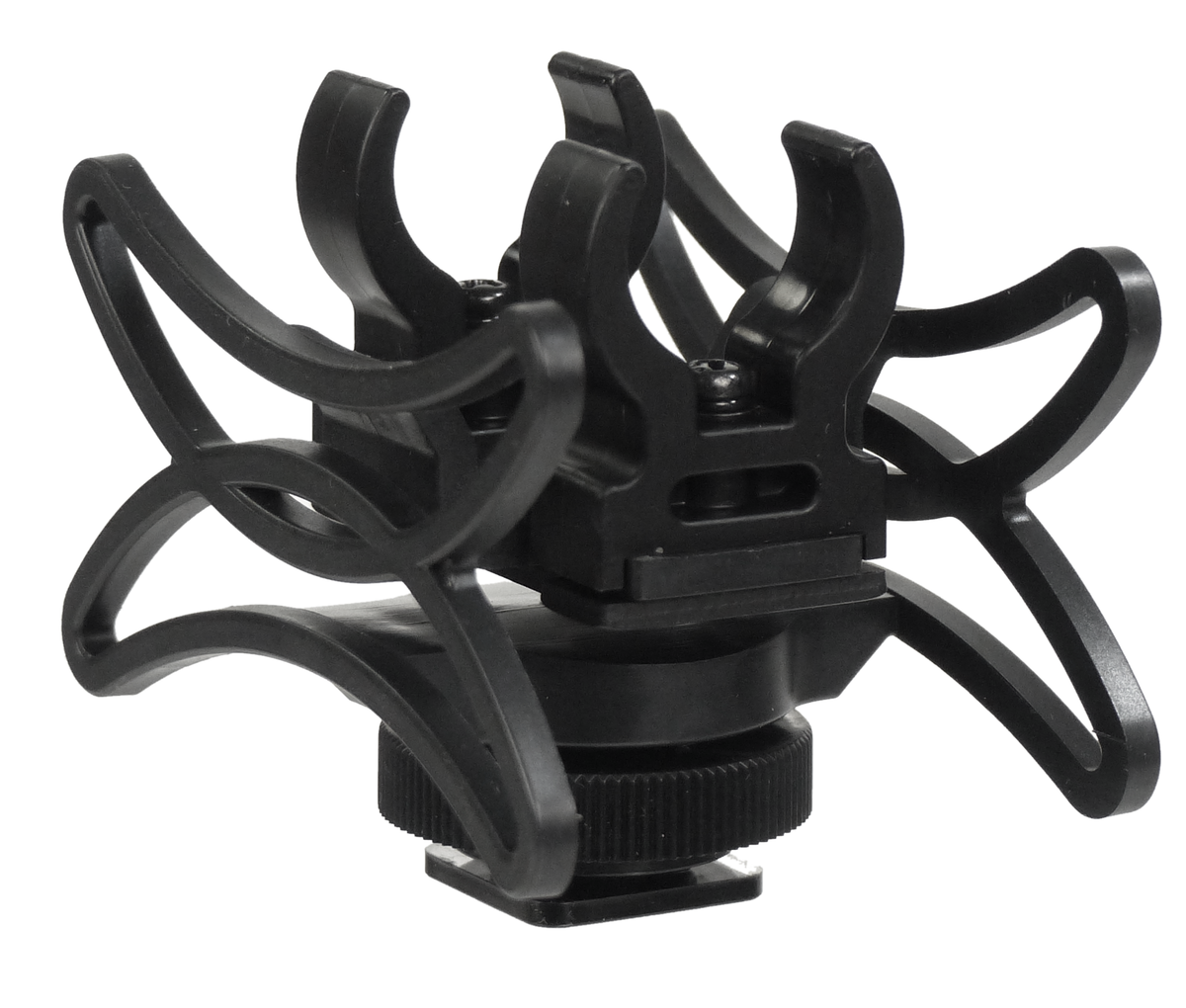 AZDEN SGM-990+i Mono Shotgun Mic with ALZO Multi-Mount lyre shock