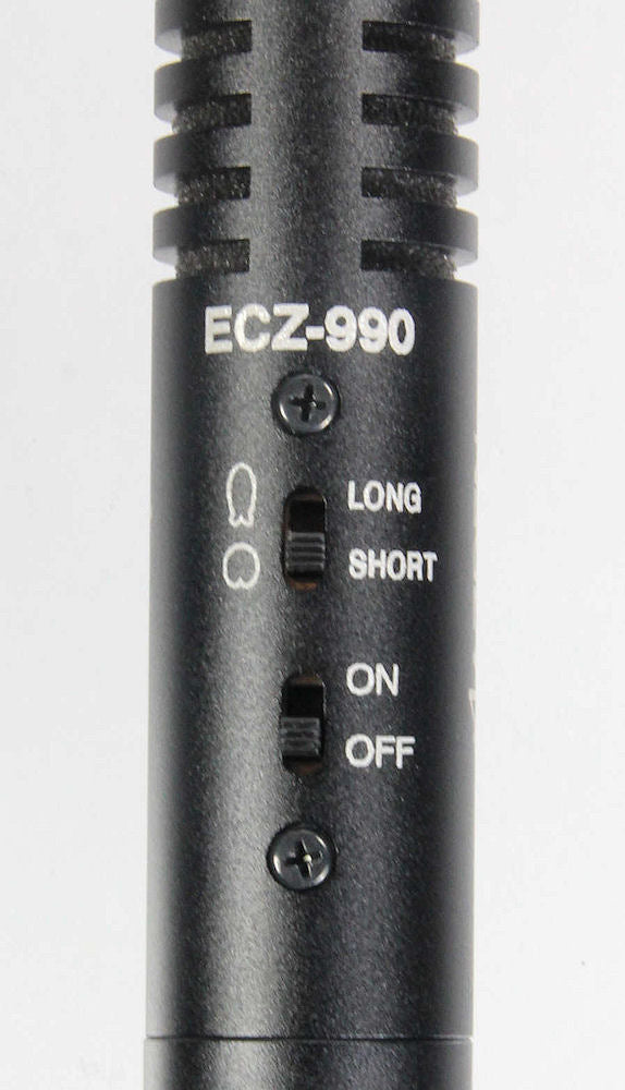 AZDEN SGM-990+i Mono Shotgun Mic with ALZO Multi-Mount mic switch