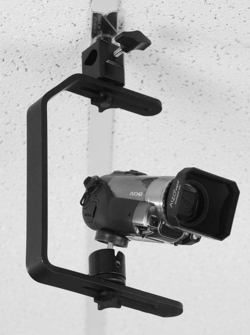 ALZO Support de caméra de voiture à trois points avec plaque triangulaire  et 3 supports à ventouse