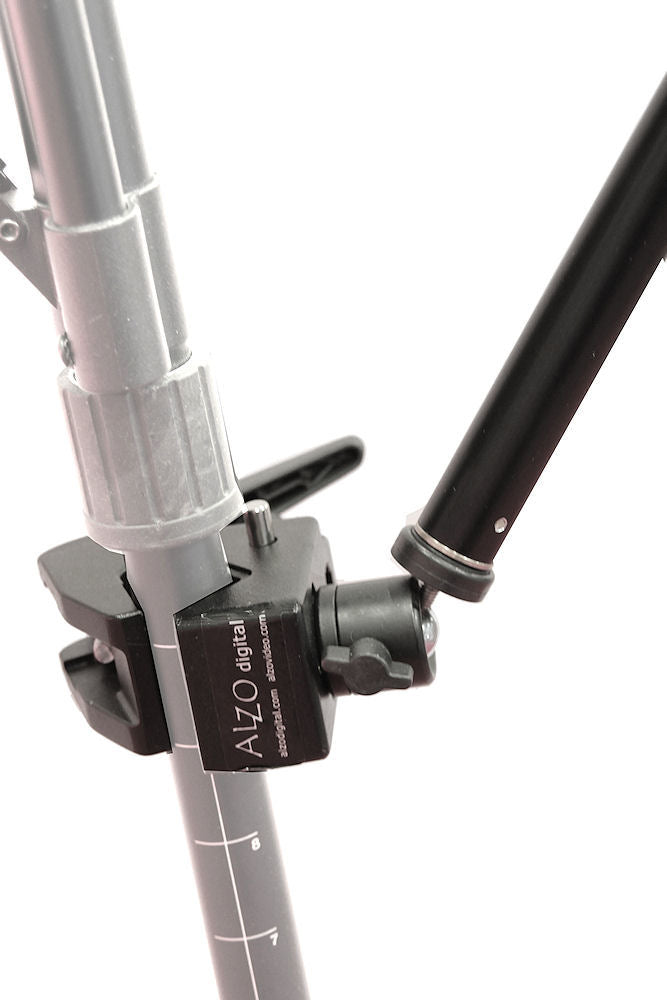 ALZO Universal Camera Slider Brace Support with Super Clamp on leg
