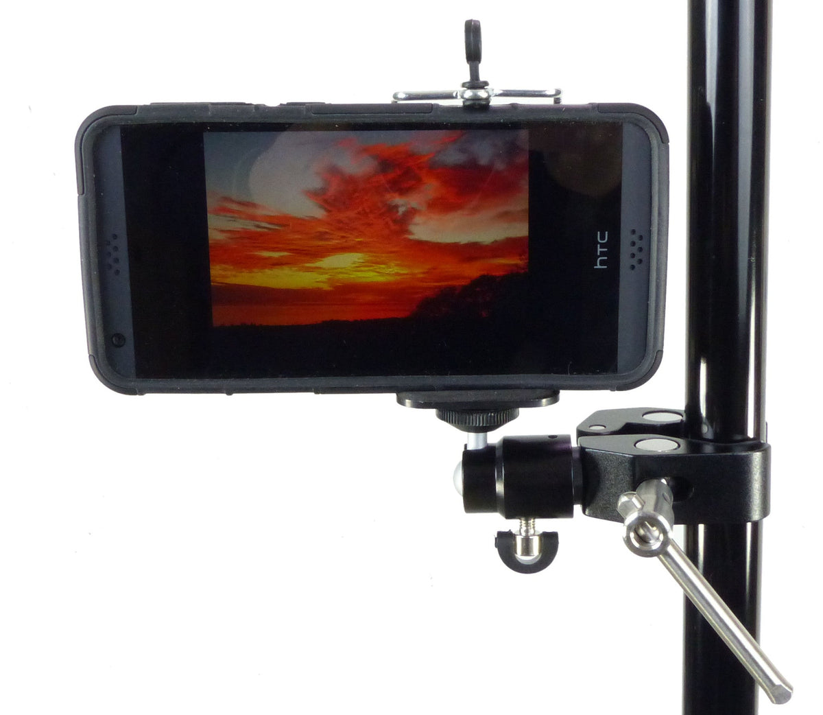ALZO Smartphone Mount with Ball Head and Clamp on stand