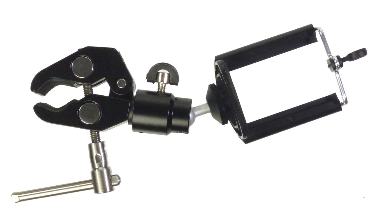 ALZO Smartphone Mount with Ball Head and Clamp