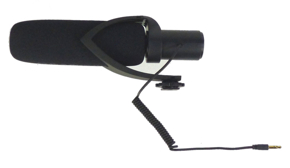 ALZO Smartphone Shotgun Microphone with Breakout Cord foam mic