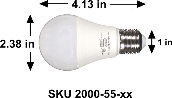 ALZO 8W (75W) Joyous Light LED Full Bulb 5500K - ALZO
