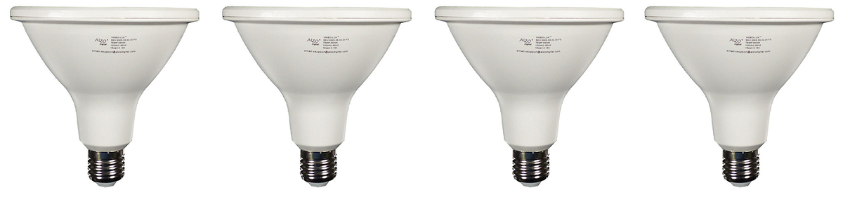 ALZO 18W Joyous Light® Dimmable LED Full Spectrum PAR38 Spot Light Bulb 5500K pack of 4 18 watts 1500 lumens