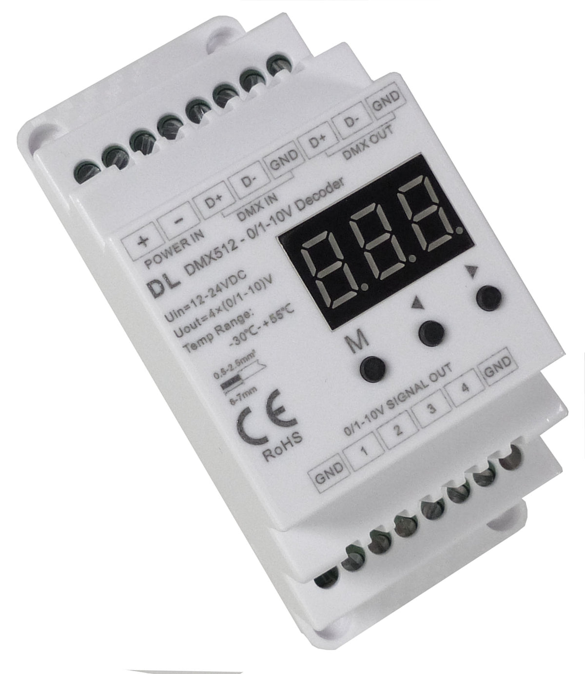 ALZO 4 Channel DMX Decoder for ALZO Dimmable DRUM LED Light
