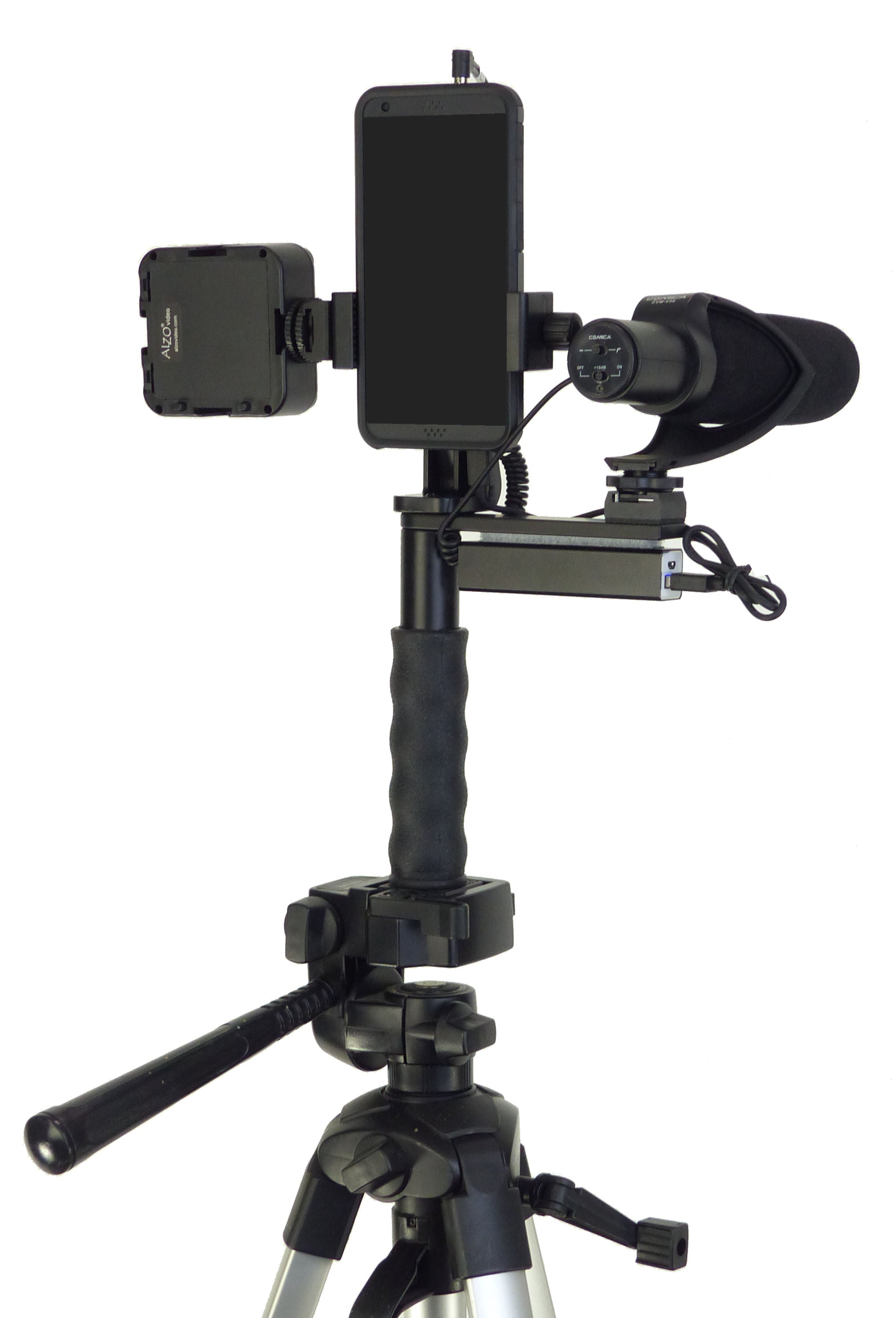 DJI Pocket 2 Microphone Mount For Cold/Hot Shoe Mics for 3.5mm Mic Adapter  Osmo