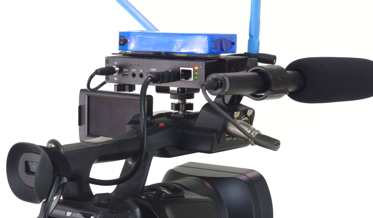 ALZO Newtek Connect Spark Mount with Li-ion Rechargeable Battery horizontal mount