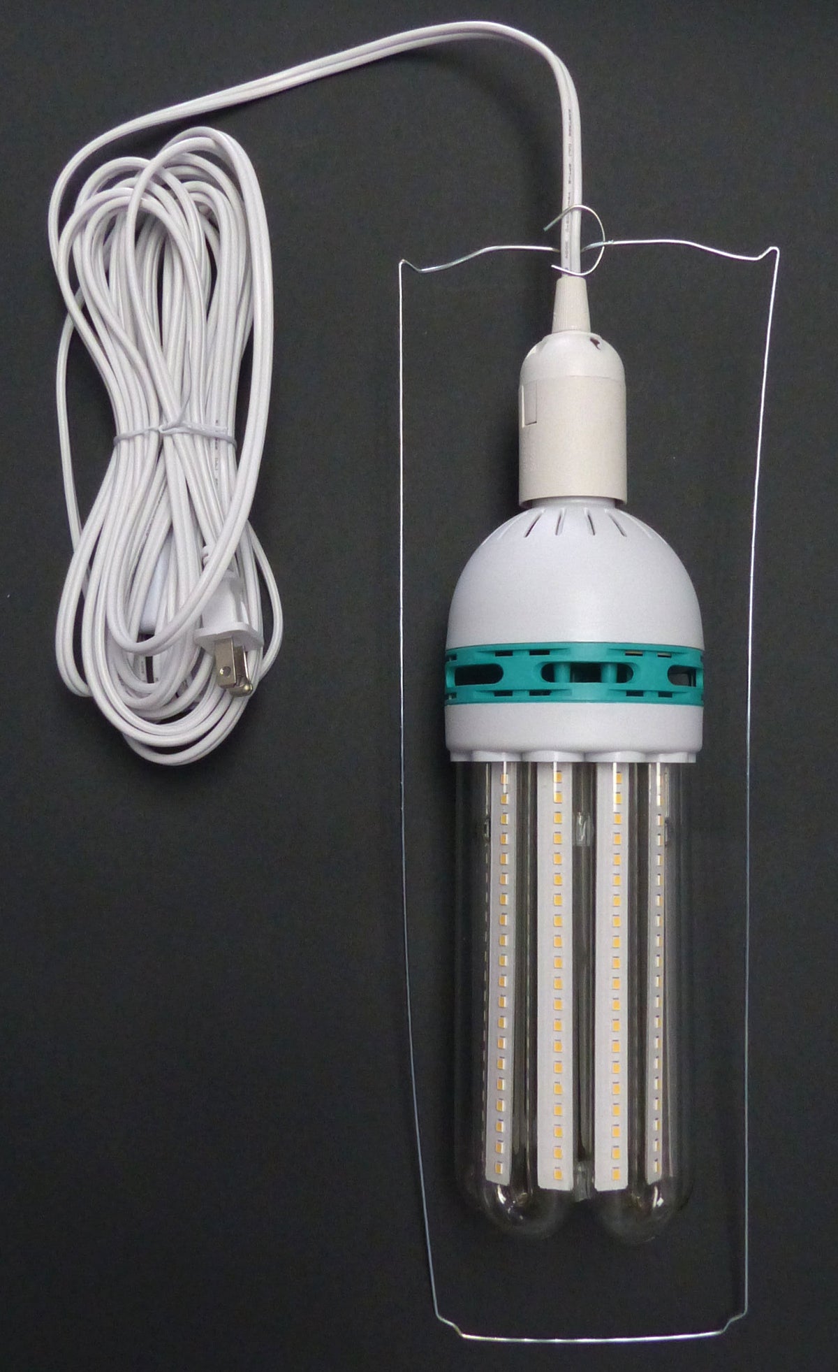 ALZO LED China ball overhead light 26 ft switched cord - Double