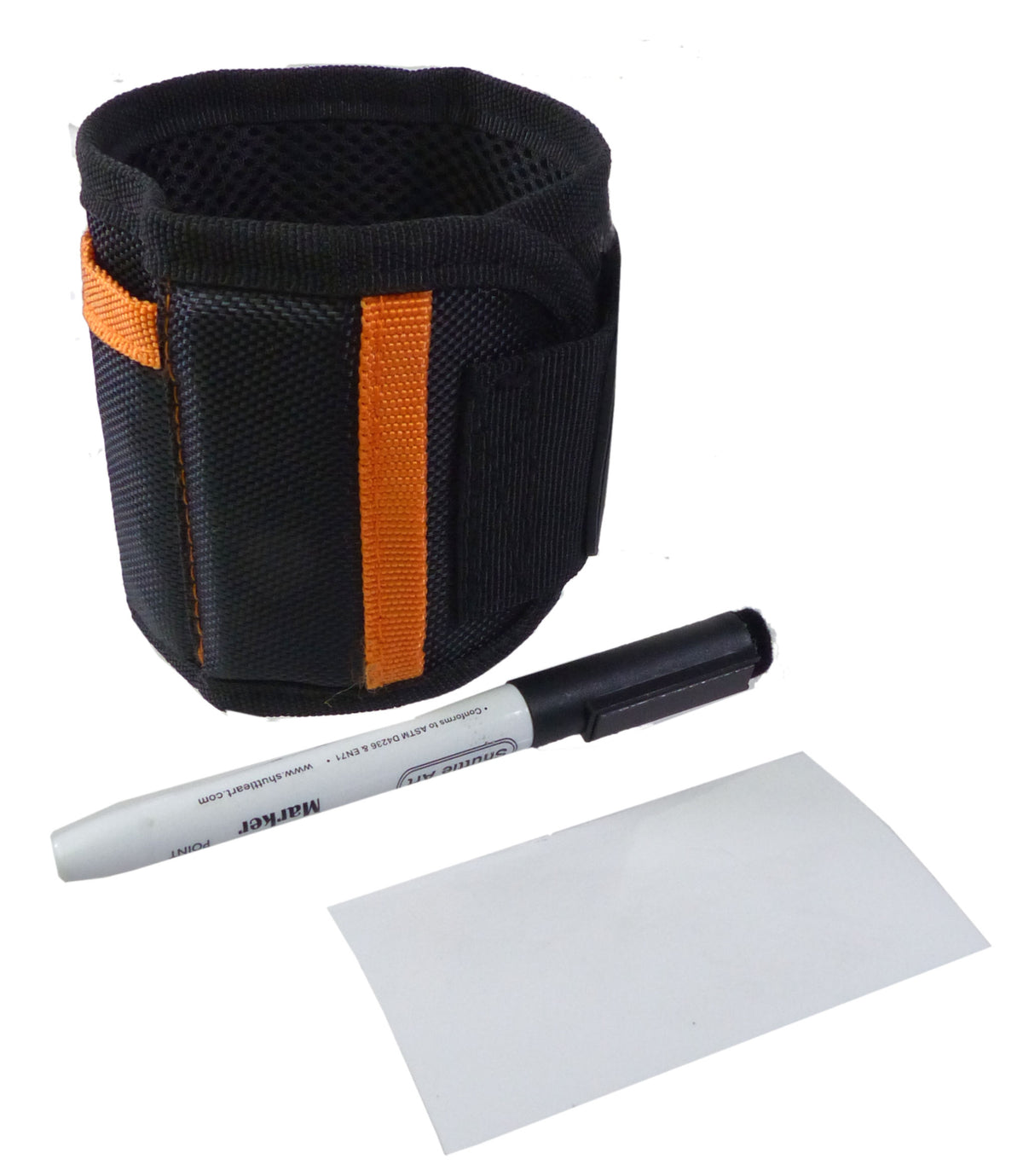 ALZO Magnetic Wristband tool belt helper holder - with magnetic note card - a great gift for Men and Women