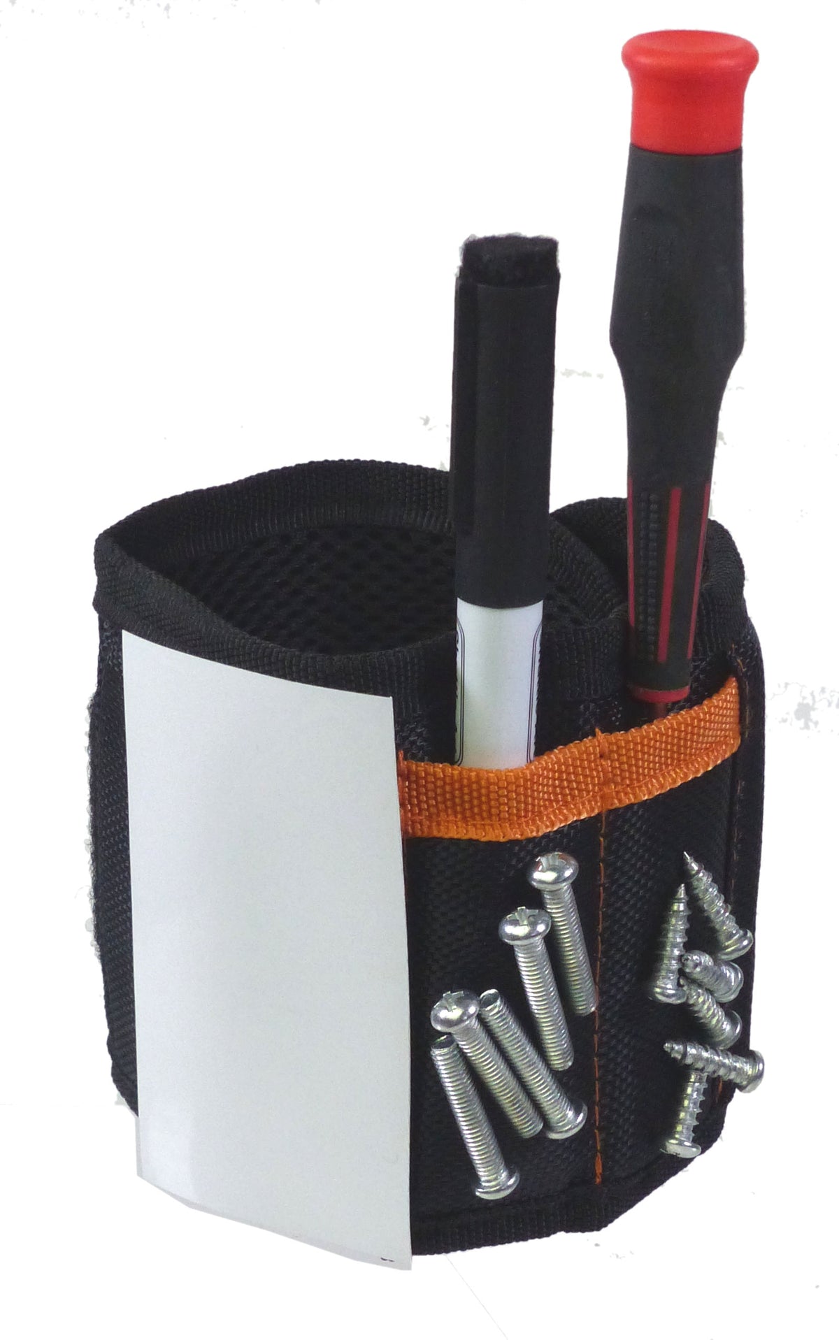 ALZO Magnetic Wristband tool belt helper holder - with magnetic note card - a great gift for Men and Women