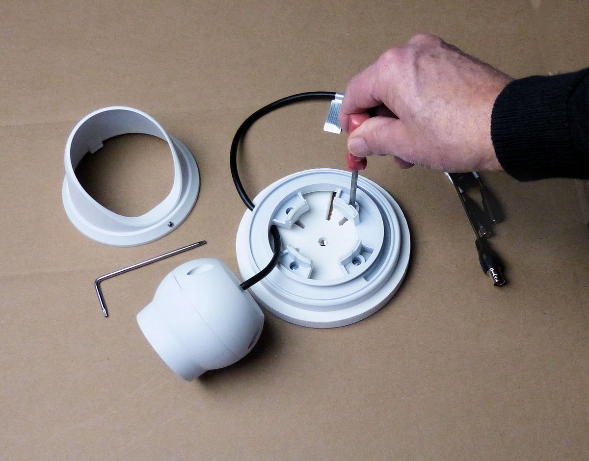 ALZO Suspended Drop Ceiling Mount for Dome CCTV Security Surveillance PTZ camera