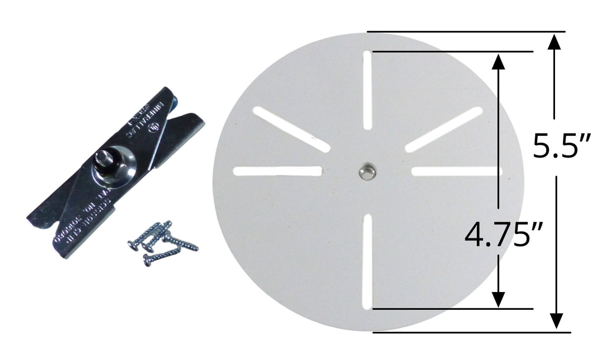 ALZO Suspended Drop Ceiling Mount for Dome CCTV Security Surveillance PTZ camera