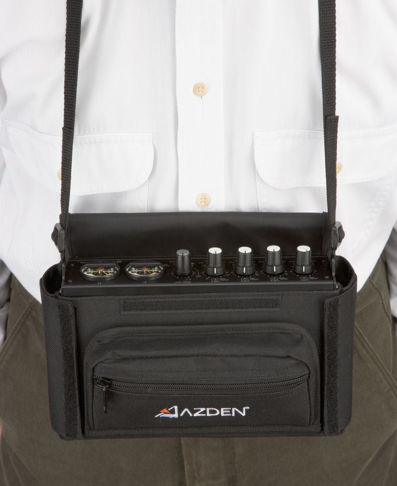 AZDEN FMX-42a 4 Channel Mixer with 10-Pin Camera Return