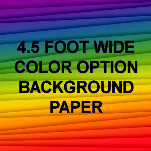 Seamless Color Option Photo Background Paper Roll, 53 &quot; W x 36 &#39; L