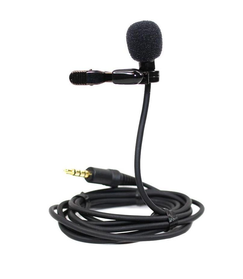 AZDEN Omni-Directional Lapel Lavalier Microphone with TRRS