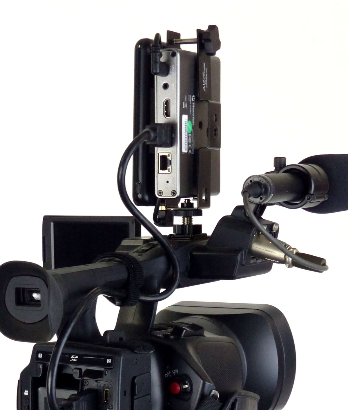 ALZO Newtek Spark Plus 4K Camera Mount with Li-ion Rechargeable Battery