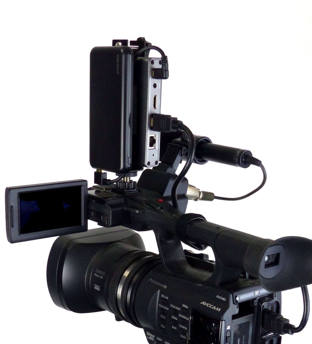 ALZO Newtek Spark Plus 4K Camera Mount with Li-ion Rechargeable Battery