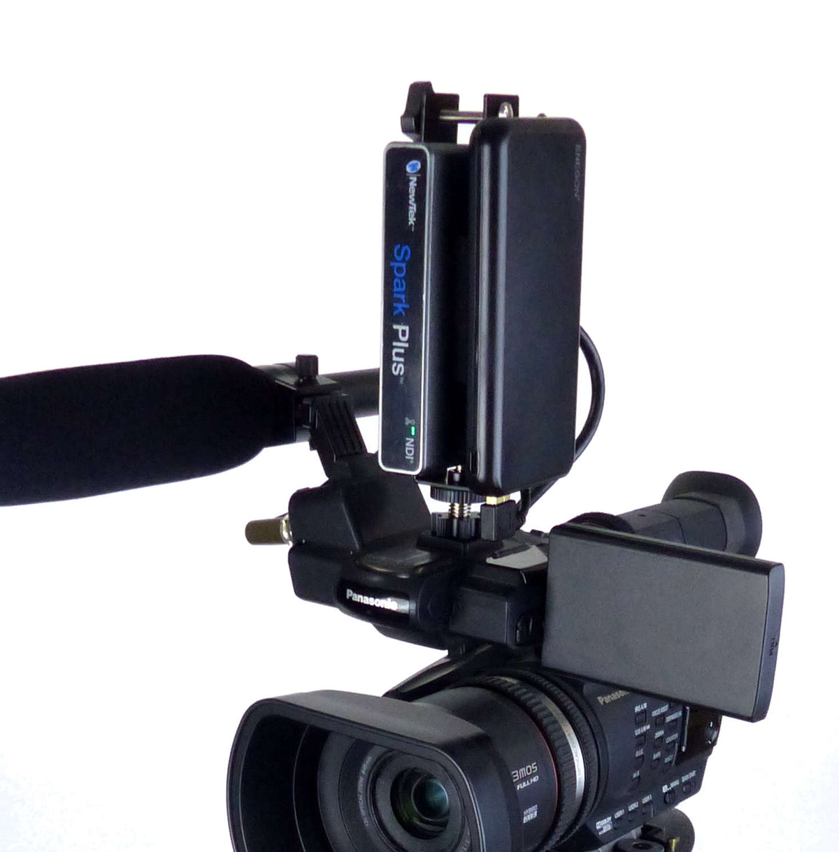 ALZO Li-ion Rechargable Battery with USB cord and velcro for Newtek Spark Plus 4K