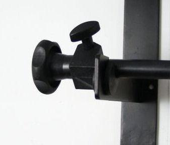 ALZO 6 Ft. Wide Wall Mount Background Support Kit w/ Poles to Prevent Paper Sag