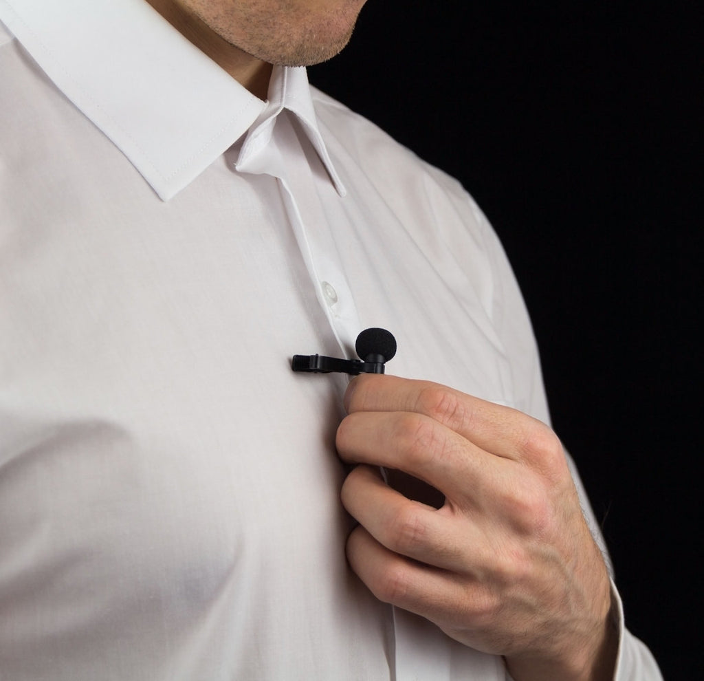AZDEN Omni-Directional Lapel Lavalier Microphone with TS connector - ALZO  Digital