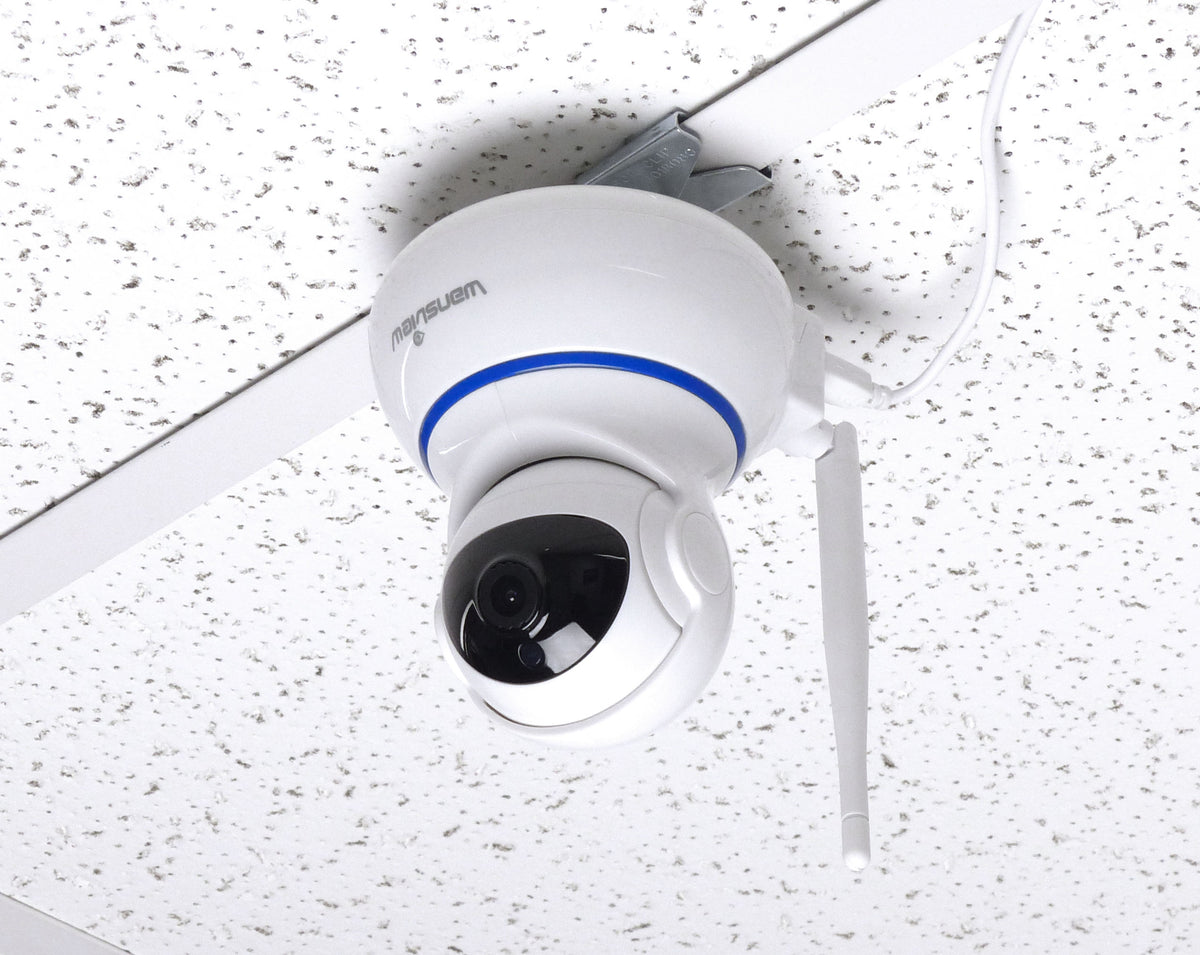 ALZO Suspended Drop Ceiling mount for Wifi IP Security Pet Camera, Baby Monitor, Motion Tracking, night vision video camera