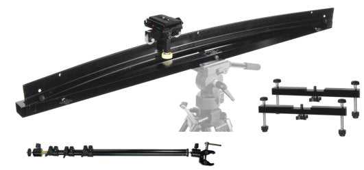 Alzo Smoothy Radius and Linear Curved Camera Slider Full Gear Kit 1639