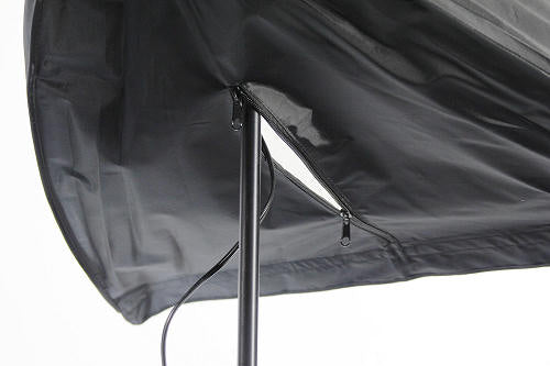 ALZO 200 LED Umbrella Softbox 2 Light Kit 5500K with light stands